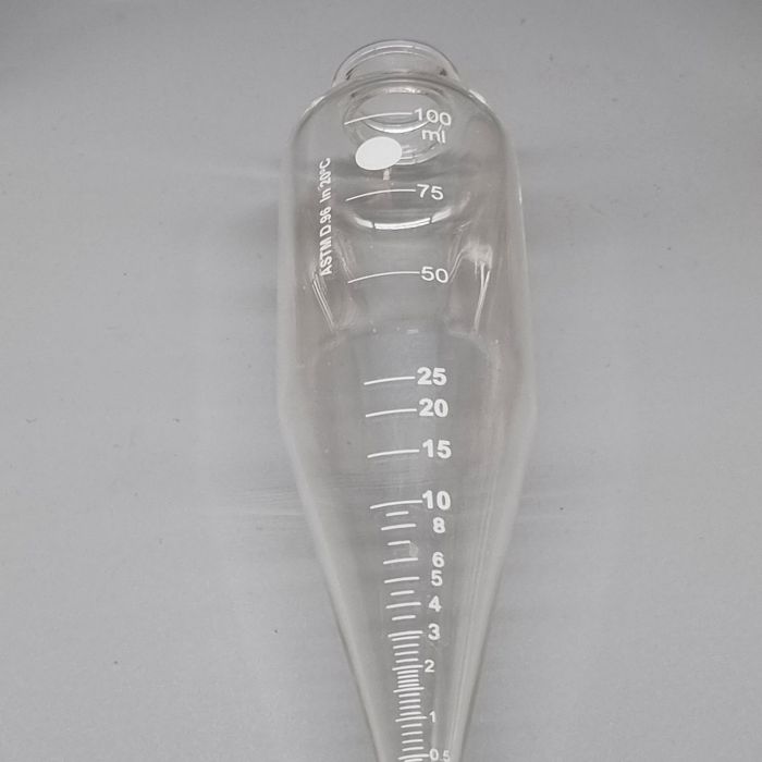 6 Inch 100 ML Oil Test Centrifuge Tube